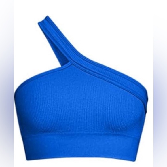 3 piece Ribbed sleeveless crop top set size large - Picture 4 of 4